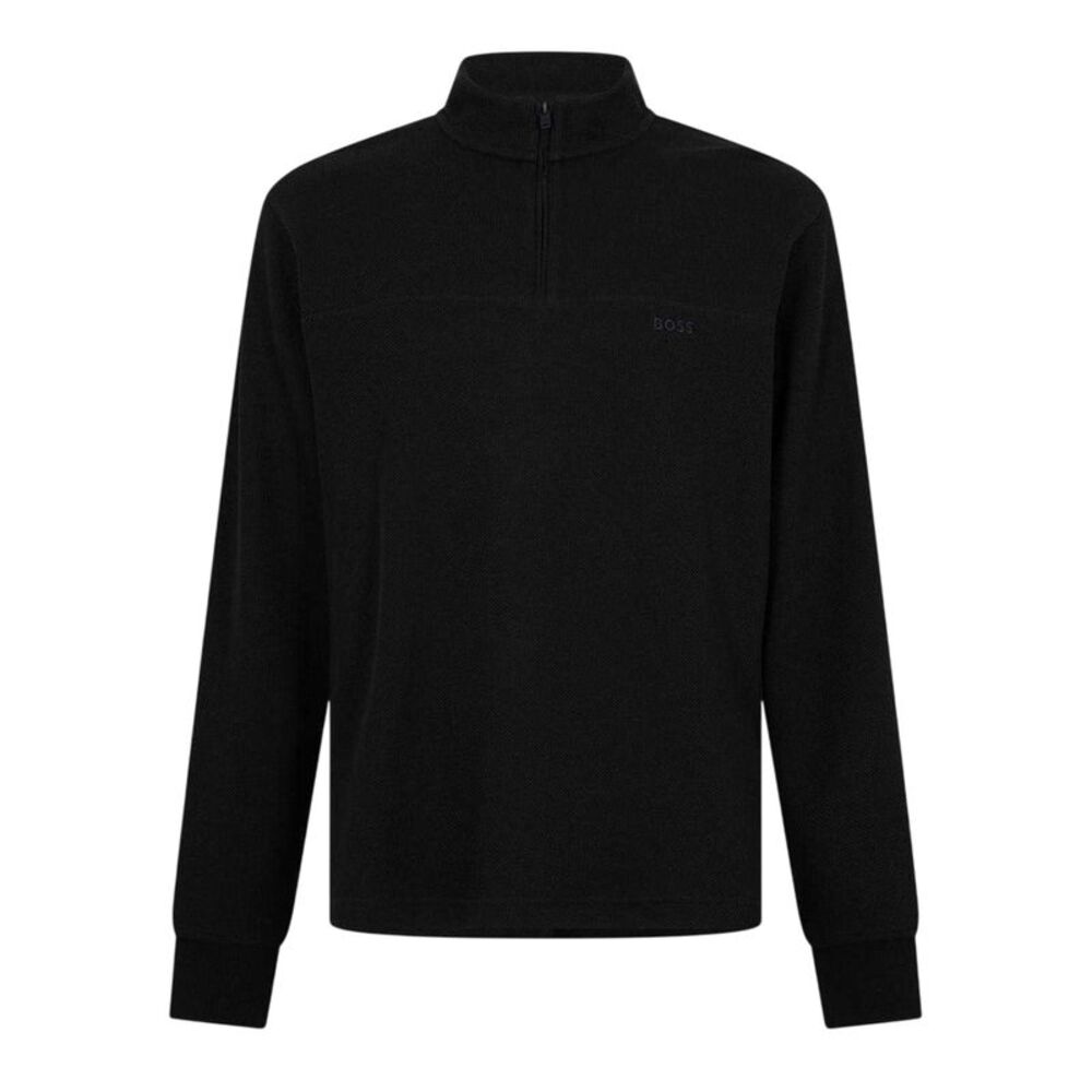 Boss Mens Funnel Neck Sweatshirt / Black